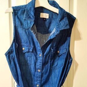 Universal thread blue jean dress